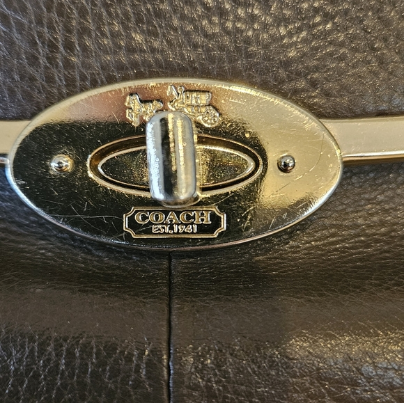 Coach Madison Madeline Leather Satchel - Picture 11 of 11